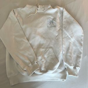White Billabong Hoodie, Size large